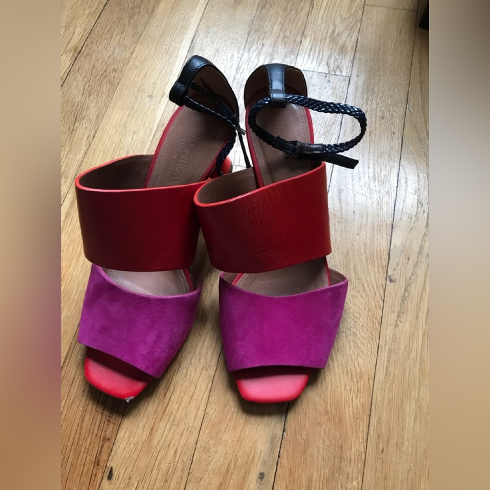 Sportmax color block sandals